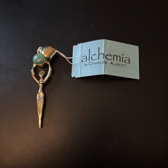 Turquoise Goddess Pendant - Picture 3 of 3